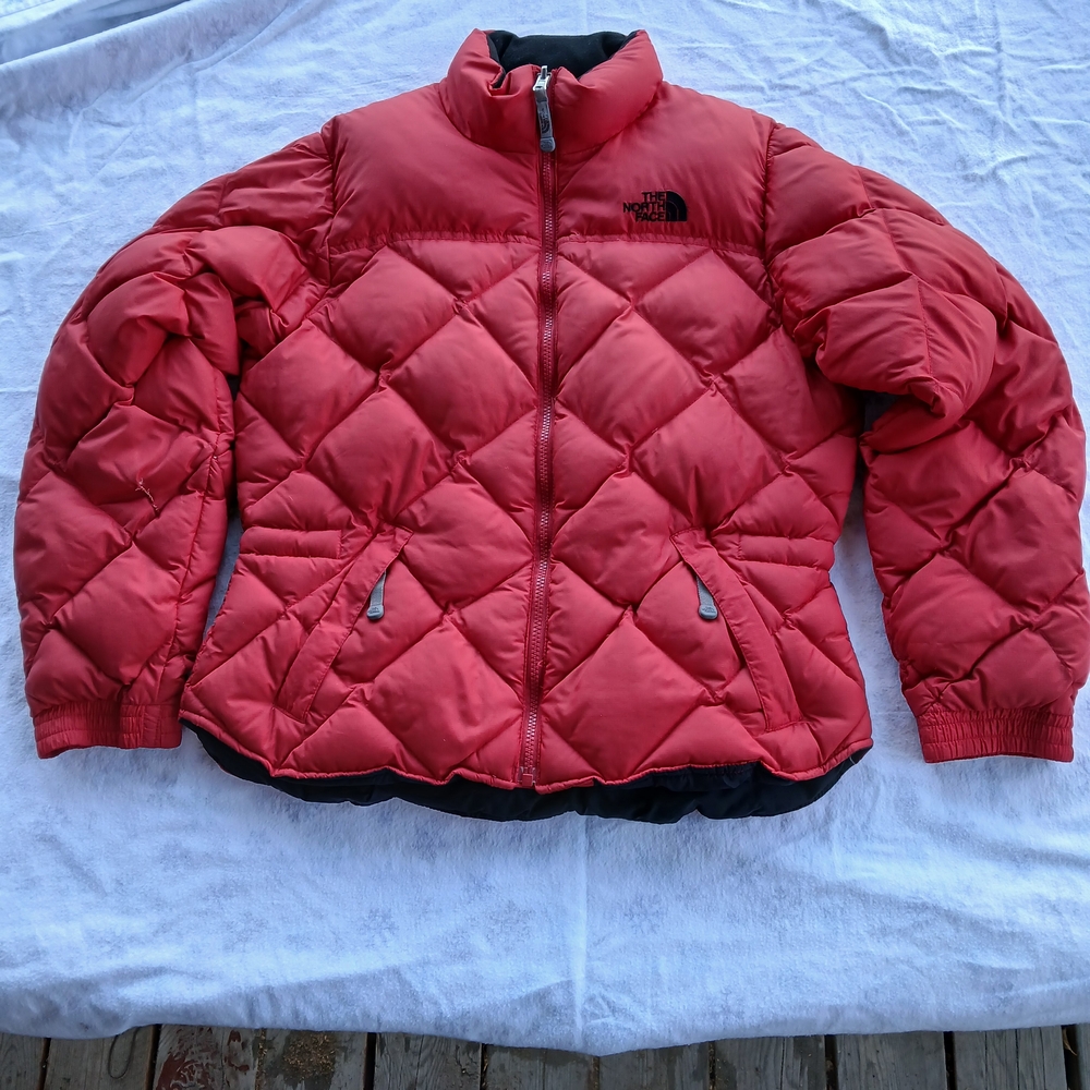 The North Face Red Quilted Jacket
